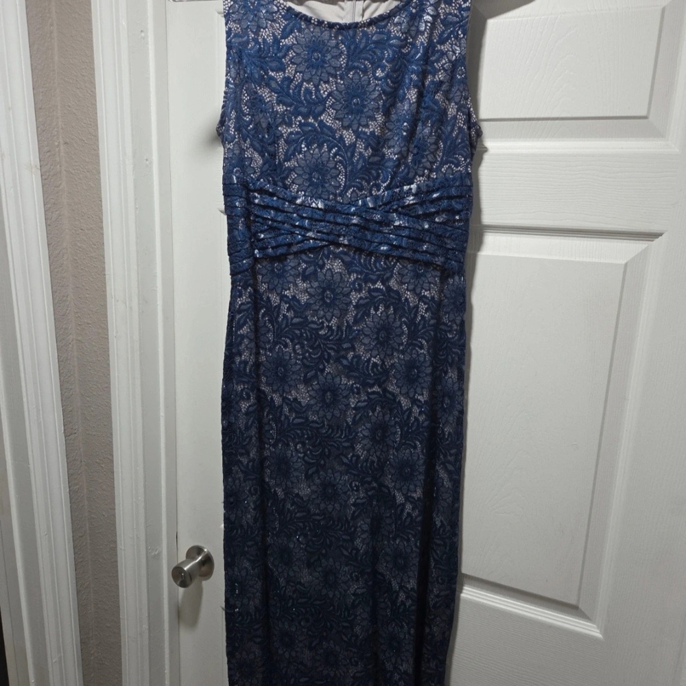 Candie's Blue Lace Dress